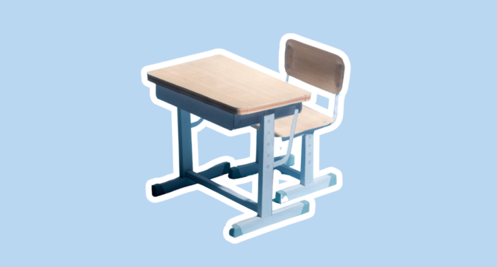 schoolbankje